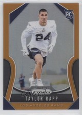 2019 Panini Prizm Rookies Orange Prizm 8/249 Taylor Rapp #385 2s1
