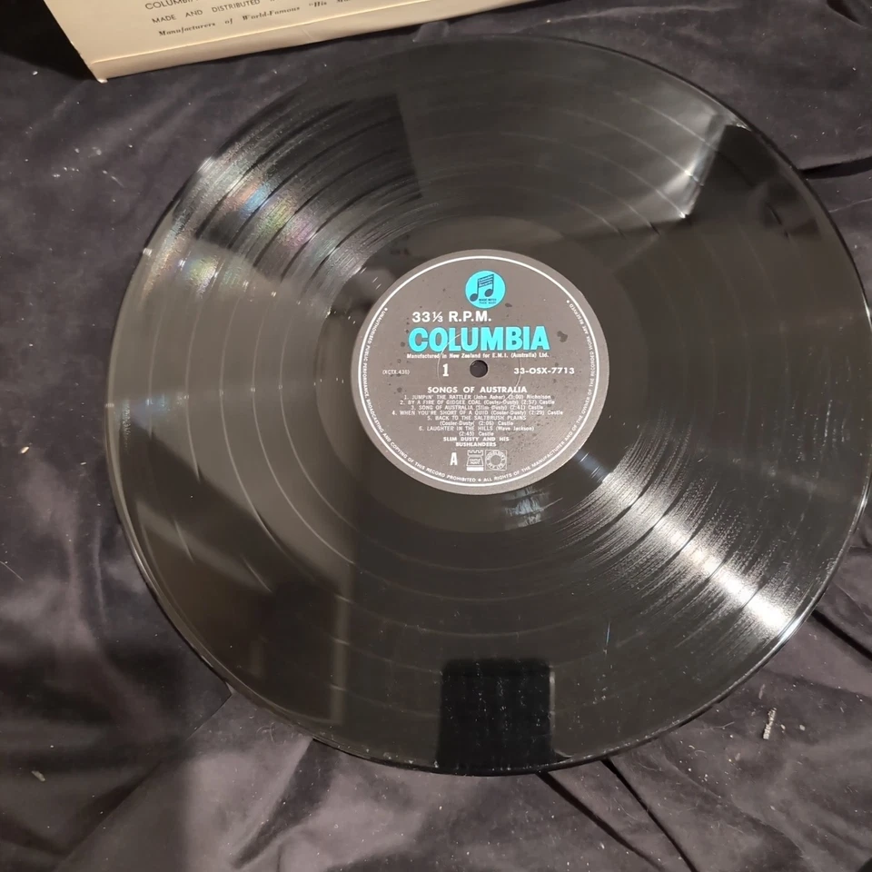 Slim Dusty-Songs Of Australia-LP. 1964. Aus Press Mono. EX/VG+. Country. - image 4 of 4