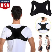 Posture Corrector Adjustable Back Support Brace Belt for Men Women Pain Relief