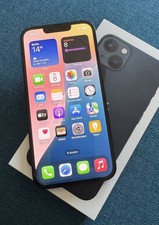 Apple iPhone 13, 128 GB Midnight mit Originalkarton (A2633), guter Zustand