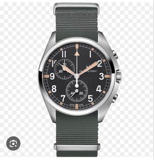 Orologio Khaki Pilot Pioneer Chrono Quarzo Aviazione Militare Usato Dal Giappone