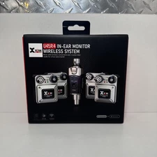 Xvive U45R4 In-Ear Wireless Monitor System Transmitter/4 Receivers (5.8 GHz) New