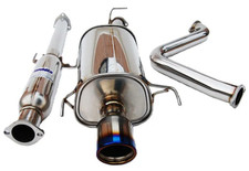 Invidia Hs97hp1gnt Q300 Titanium Tip Cat-back Exhaust For 97-01 Prelude Base