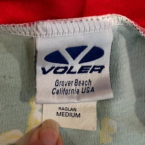 Voler Colorful 7Up Logo Zip Race Raglan Cycling Jersey Women's Size M ( READ) - Picture 4 of 9