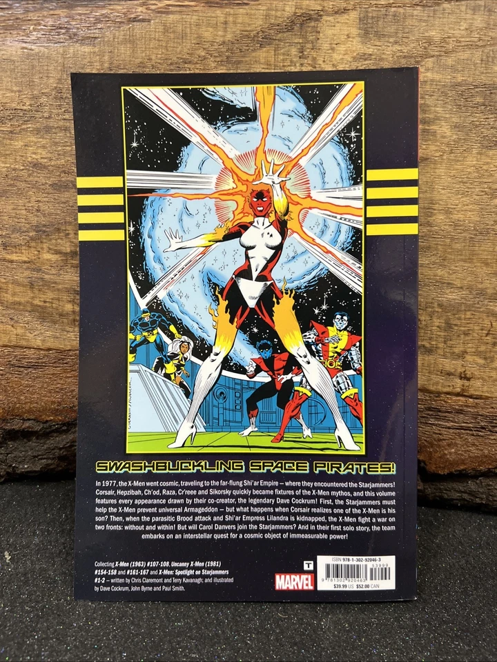 X-Men Star Jammers Marvel Trade Paperback 2019 Dave Cockrum Foto 2 de 4