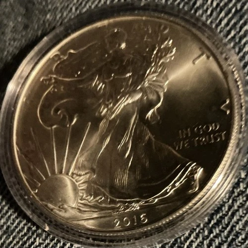 2016 1 Oz Silver American Eagle BU