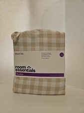 Room Essentials Microfiber Twin/XL Twin Sheet Set 3-piece Wrinkle Resistant