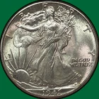 1941 Walking Liberty Half Dollar Brilliant Uncirculated BU Coin #33369