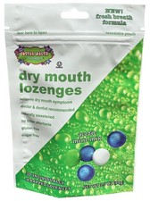 Dry Mouth Lozenges Mint Flavor - Sugar Free, Gluten Free, 30 Individually