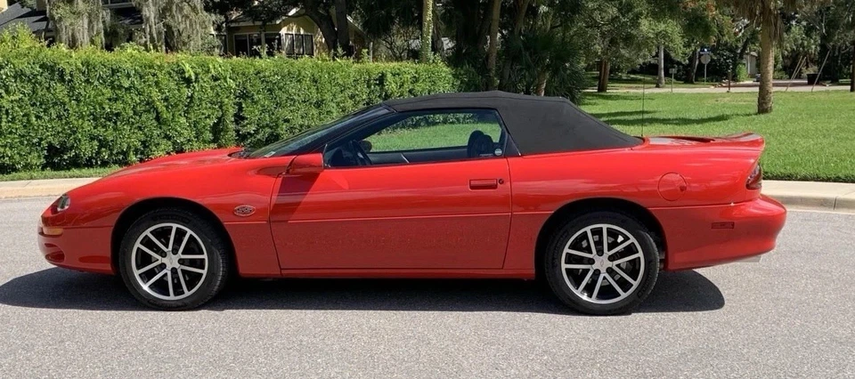 GM Factory Part 94-02 Camaro  New Convertible Top  Black Cloth  Pt# 10282820 Nos - Image 2 of 4