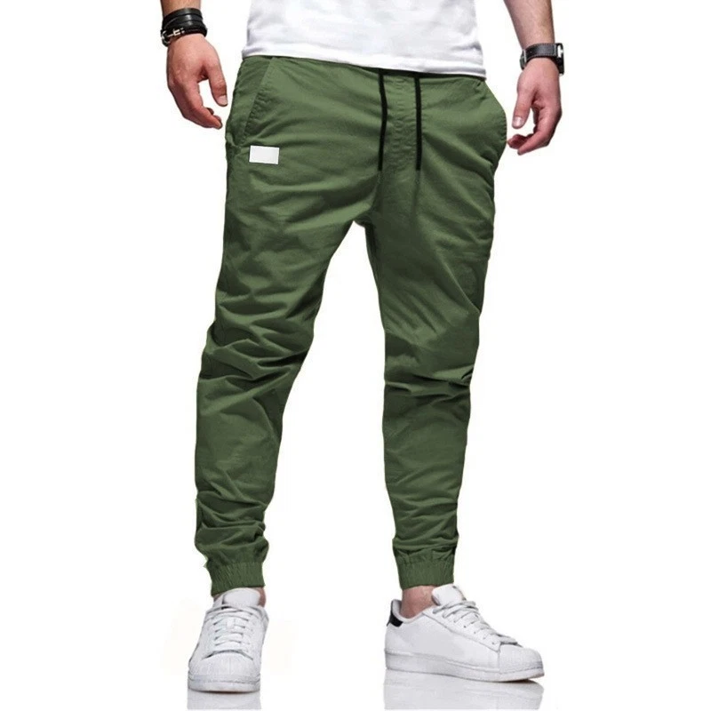 Herren Cargo Hose Chino Jogger Pants Slim Fit Freizeithose Jogginghose Sport DE/ - Bild 2 von 4