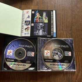Policenauts Sega Saturn Limited with Book Pictures used