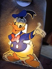 Donald Duck Lampe Figur Walt Disney Wandlampe Schlummerlicht 