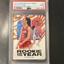 Panini 2024 Instant WNBA Caitlin Clark ROY #CCROY-A PSA 9 /115750