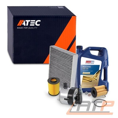 INSPEKTIONSPAKET FILTERSATZ SET B+5L EUROLUB 5W-30 FÜR VOLVO C30 1.6 D 07-12  