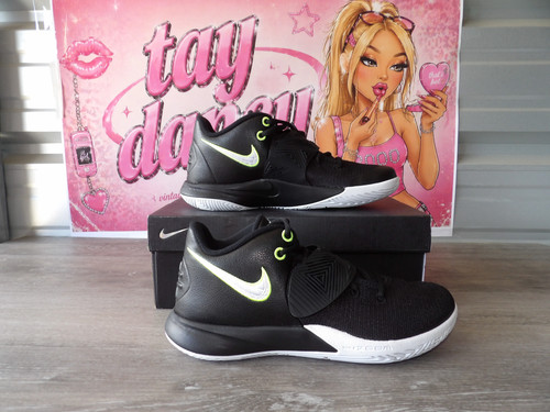 Nike Kyrie Flytrap III – Black/White/Volt (Size US Men's 9.5/Women's 11)
