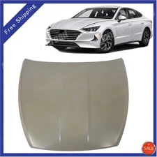 For 2020 2021 2022 2023 Hyundai Sonata Hood Panel Direct Replacement Primed
