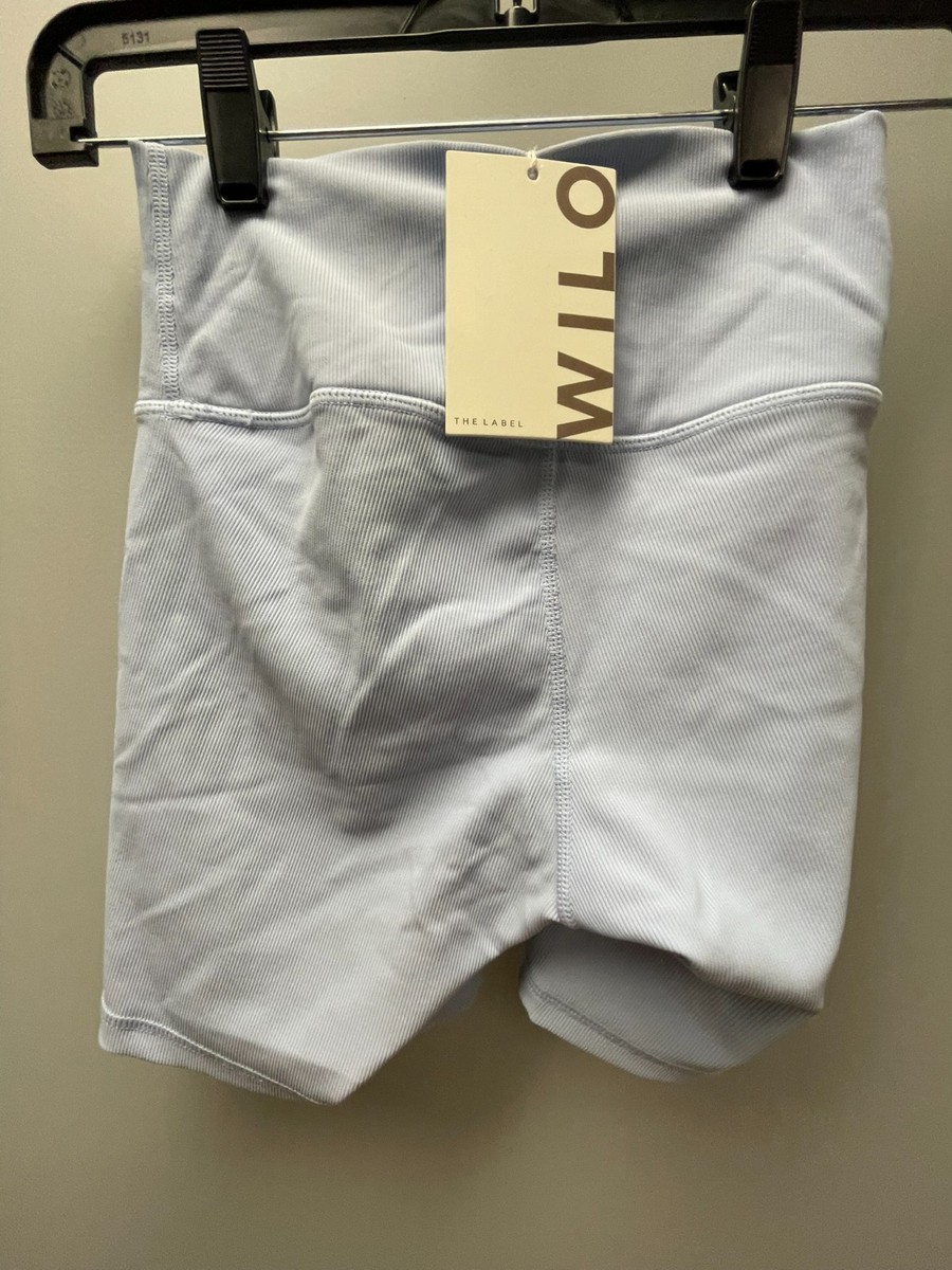 NWT WILO Athletic Austrailian Ladies Light Blue Performance Shorts