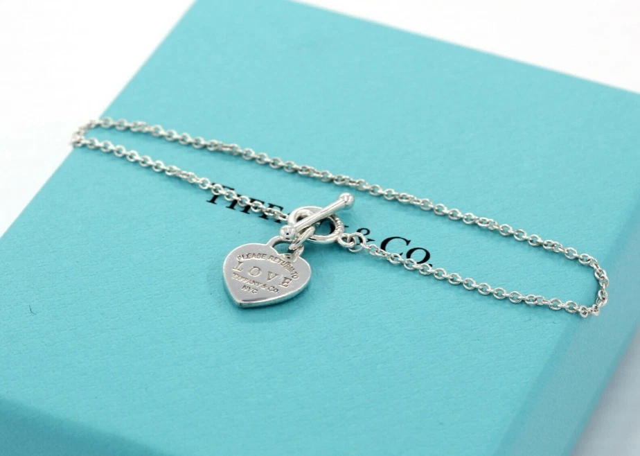 Tiffany & Co. Return to Tiffany Love Blue Heart Toggle Bracelet 'SALE' - Offer - Image 3 of 4