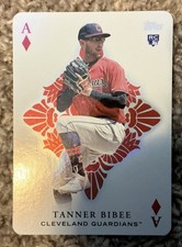 2023 Topps Update All Aces #AA-68 Tanner Bibee RC Cleveland Guardians