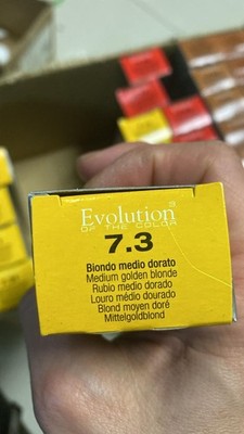 7.3 medium golden blonde Alfaparf milano evolution hair color 60ml