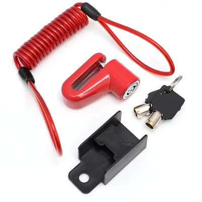 Disc Brakes Lock with Steel Wire for Xiaomi M365 1S Pro Universal Electric Scoot