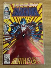Darkhawk #25 Newsstand Manley Red Foil Key Origin Guardians 1st Print Marvel MCU