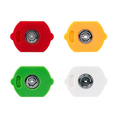 #ad MTM Hydro Pressure Washer Nozzle Tips Bulk Set 5000 PSI 1 4” 4 Pack 1 Unit $30.99