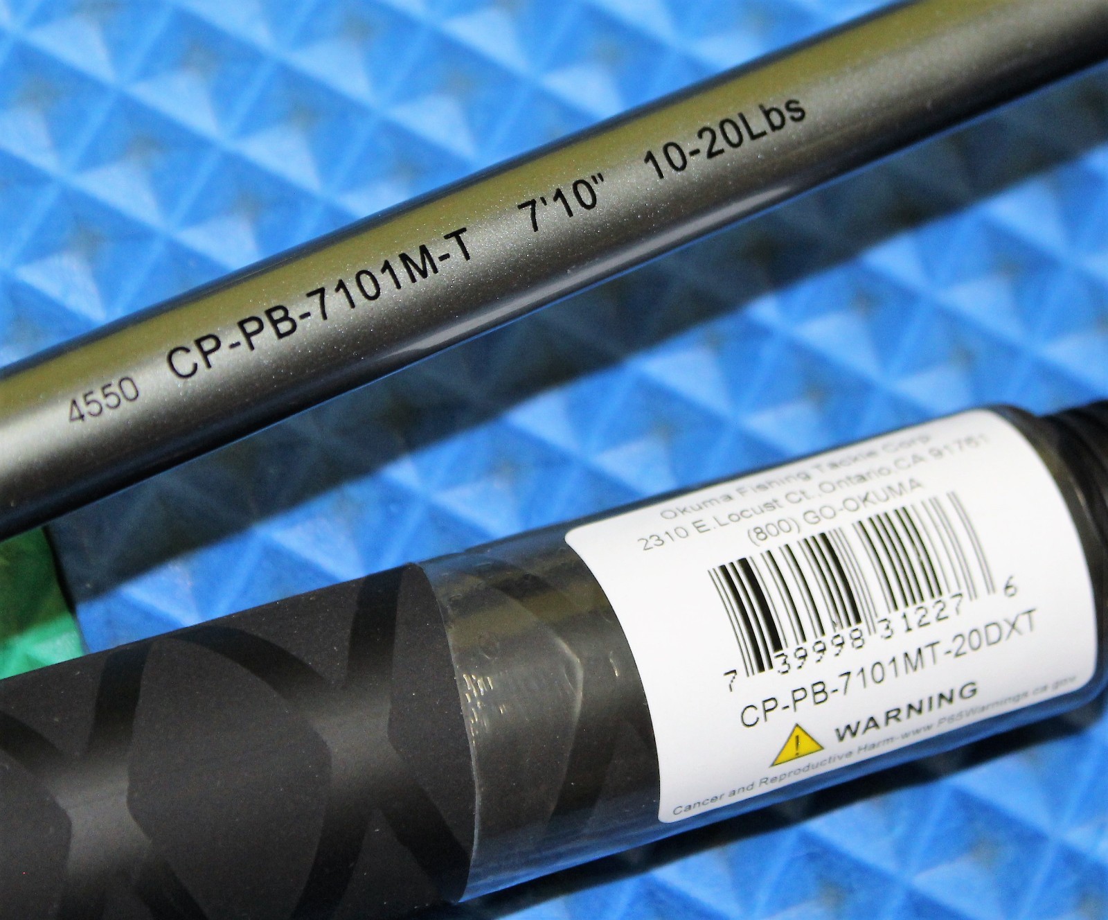 Okuma GLT Combo 7' 10" Rod CP-PB-7101MT/MA 20DXT Reel 4-Pack