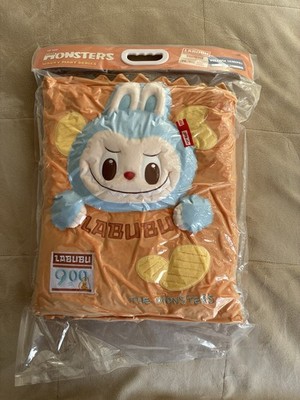 Authentic Pop Mart Labubu The Monsters Wacky Mart Series Chip Pillow  - New