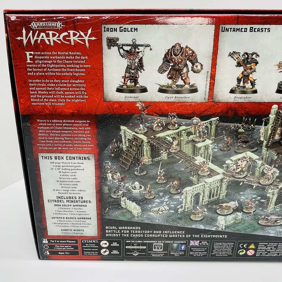 Games Workshop Age of Sigmar: Warcry Starter Set for sale online