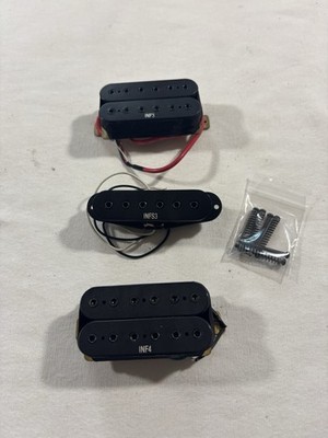 2007 Ibanez Infinity INF3 INFS3 INF4 Neck Middle Bridge HSH Pickups w/ HW