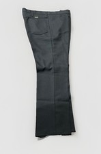 Mens 90s Wrangler Wrancher Dress Jeans Black Boot Cut Regular Fit 82BK 40Wx30L