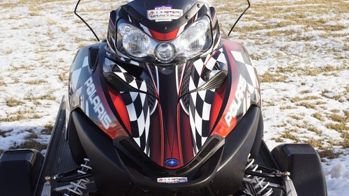 POLARIS SHIFT IQ RMK DRAGON gráficos envoltura moto de nieve kit pegatinas NO2500 azul - Imagen 2 de 3