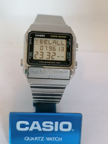 Vintage Casio 262 Data Bank DB-510 Tele Memo 50 Wrist Watch | eBay