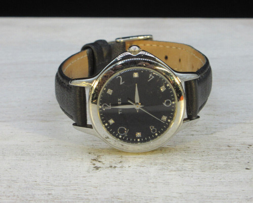 Timex Diamond Collection Watch (T2M576) All SS Diamond Hour Markers