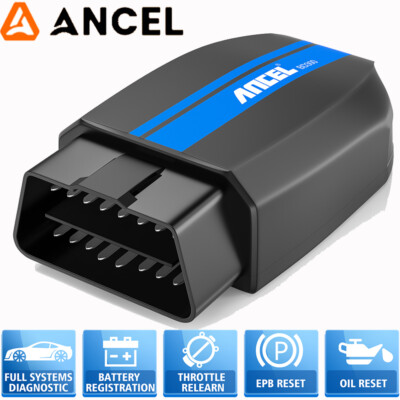 ANCEL BD300 Bluetooth OBD2 Scanner All Systems EPB OIL Reset Car Diagnostic Tool