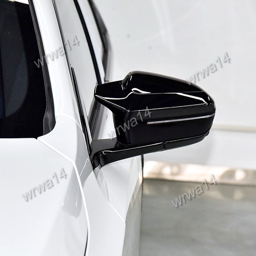 Cubiertas de espejo retrovisor lateral negro brillante para BMW X3 G45 M50 xDrive 30e 2025+ repuesto - Imagen 1 de 12
