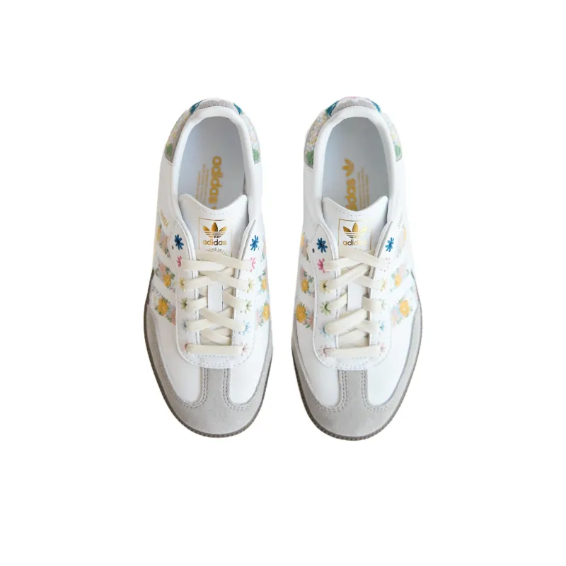 Juice x Adidas Originals Samba Flower HQ5155 Unisex White | eBay