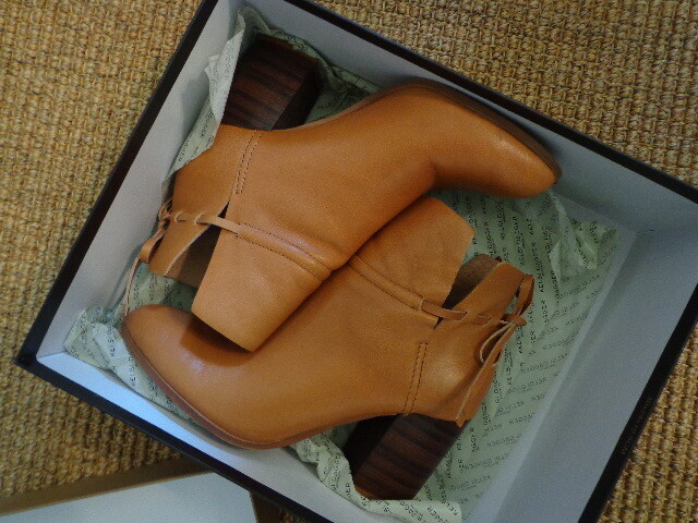 Boot Kelsi Dagger Brooklyn Wesley Ankle 6M Sienna Leather