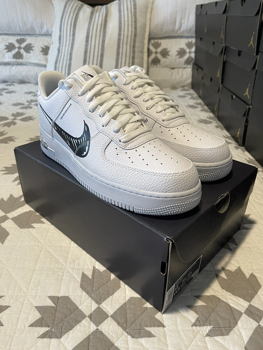 Nike Air Force 1 Low Sketch White Black CW7581-101 Very Rare AF1 Size 13 DS