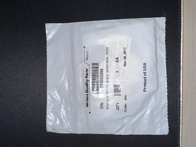 1 Stück NEU Waters 700002598 Pumpstab Dichtring DHL Versand