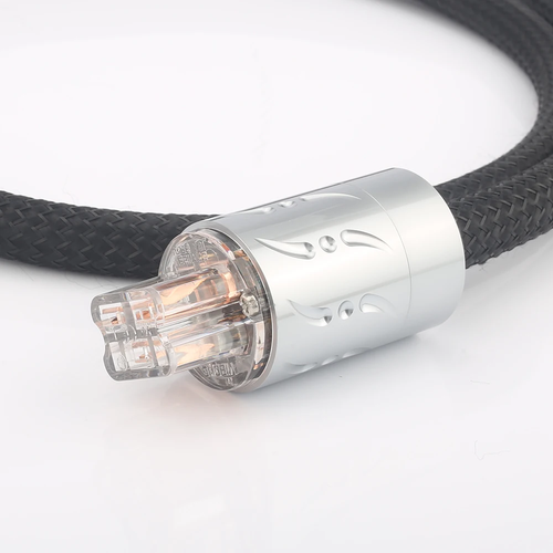 viborg HIFI Audiophile AC Power Cable with Pure Copper US Plug +IEC Connector - Picture 7 of 16