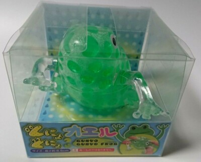 Frog Mania Gunyu Gunyu Grog Toy Squeeze Transparent
