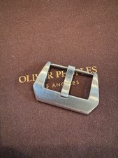Panerai style Pre V buckle, brushed stainless steel,24 mm, excellent condition.