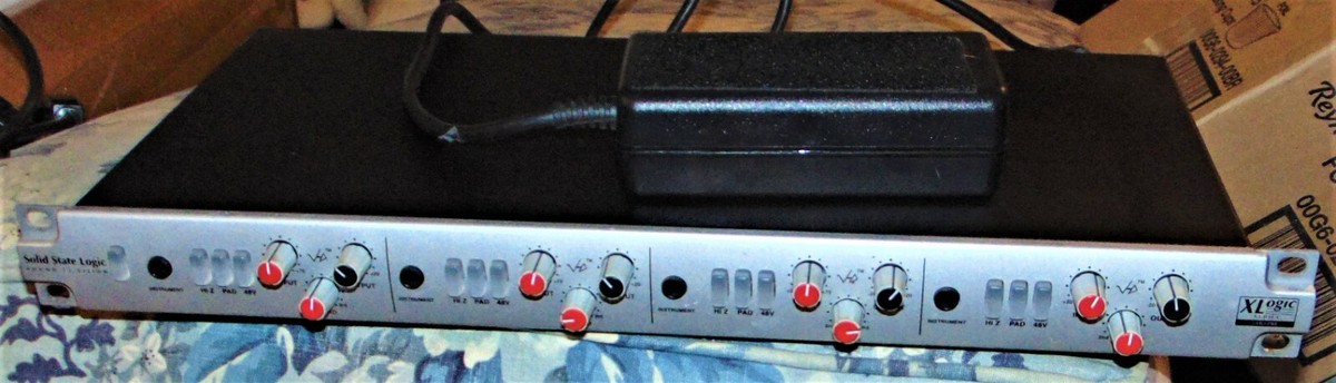 Solid State Logic SSL XLogic Alpha VHD Pre 4-Channel Mic Solid State Logic SSL XLogic Alpha VHD Pre 4-Channel Mic