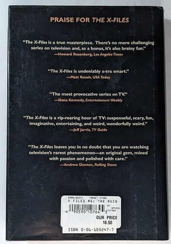 Ruins (The X-Files) - Hardcover book By Anderson, Kevin J. - VERY GOOD - Picture 2 of 2
