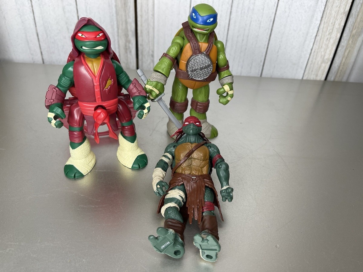 Assorted Lot of TMNT Teenage Mutant Ninja Turtles Action