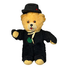 Vintage Irish St Patrick's Day Teddy Bear Plush