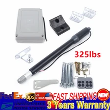 110V Automatic Single Swing Gate Opener Heavy Duty DC Motor W/ Remote Control